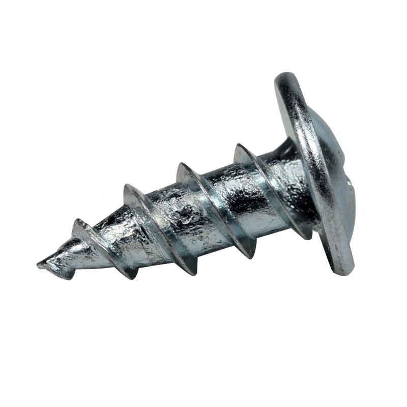ROK 100 Pack Rok Hardware #8 x 1/2" (12.7mm) Standard Thread Truss Head Screws Wood Work MDF Zinc, ROKS8X12TPSZ - Image 5